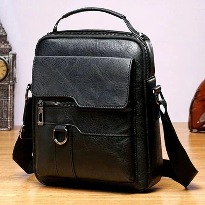 Cynthia™ | Practical Leather Bag - Image 3