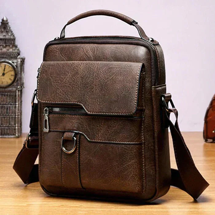 Cynthia™ | Practical Leather Bag - Image 4