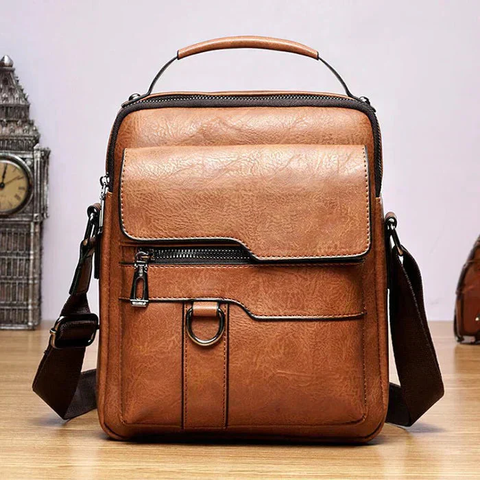 Cynthia™ | Practical Leather Bag - Image 7